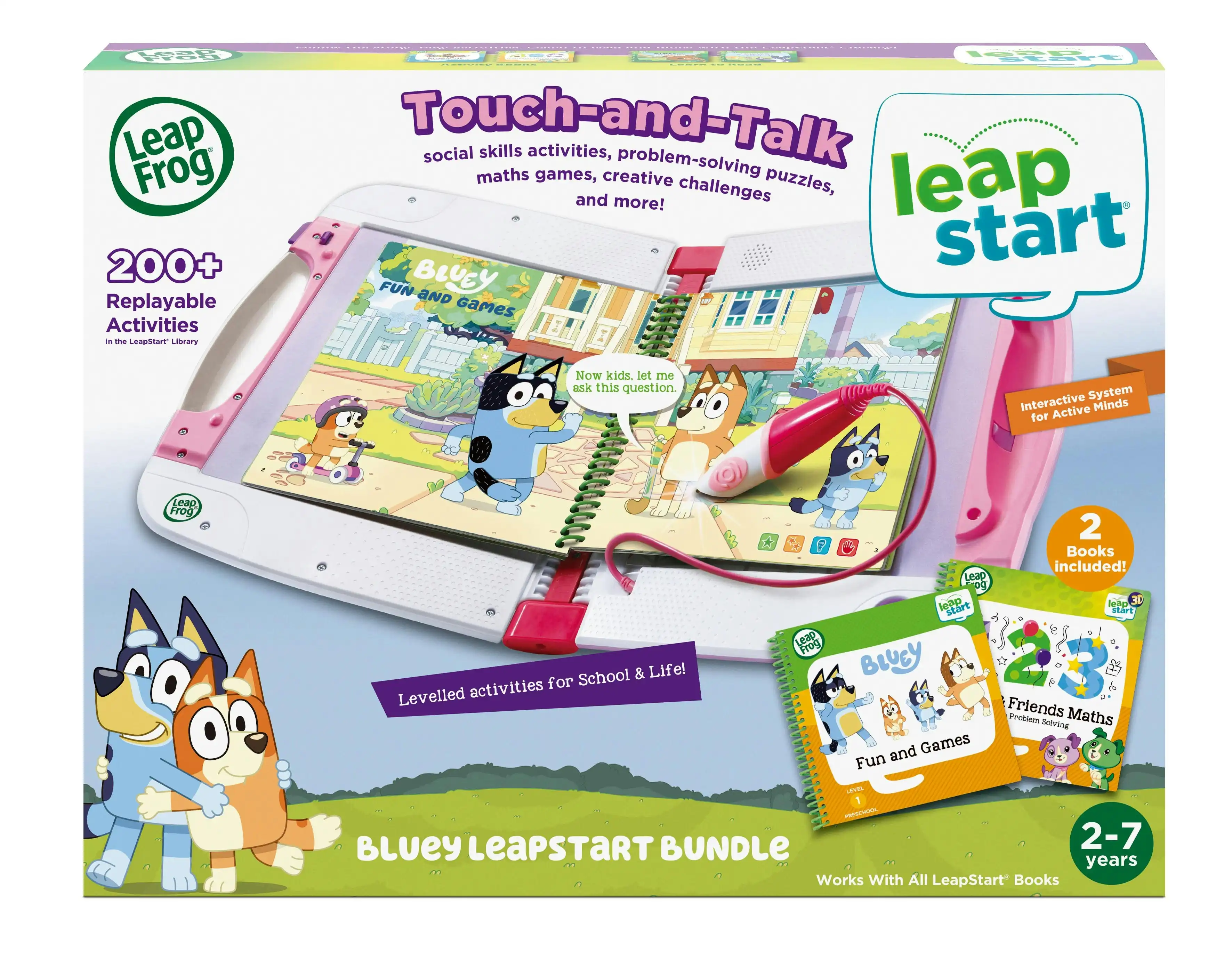 Leapfrog Bluey Leapstart Bundle - Pink