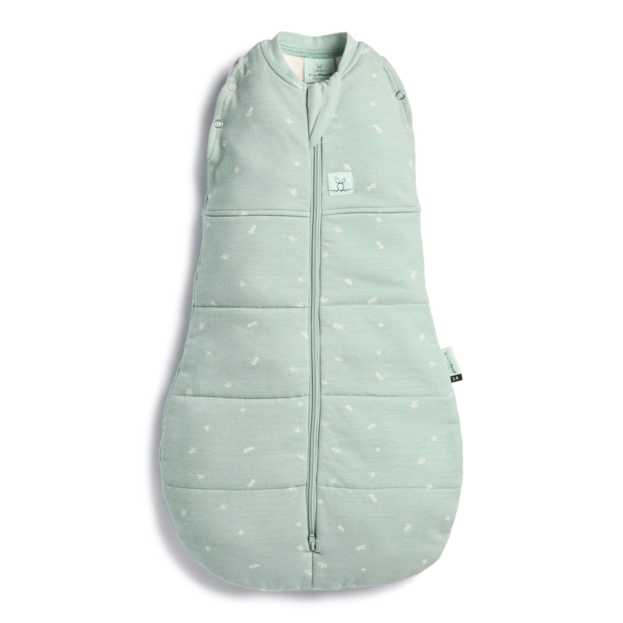 ergoPouch Cocoon Swaddle Bag Sage TOG 1.00 Size 0-3 Months