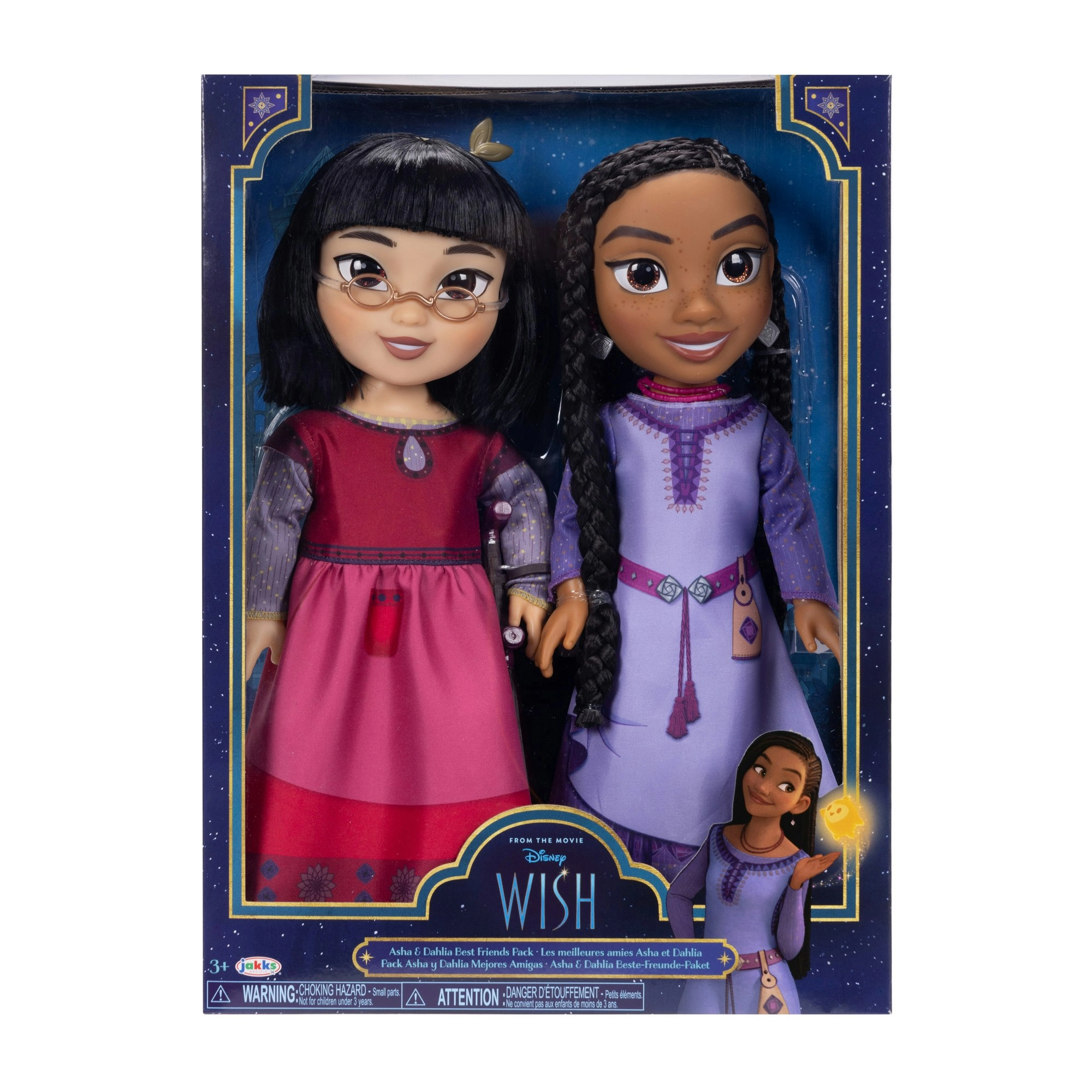 Wish - Asha & Dahlia Non Feature Large Doll 2pack