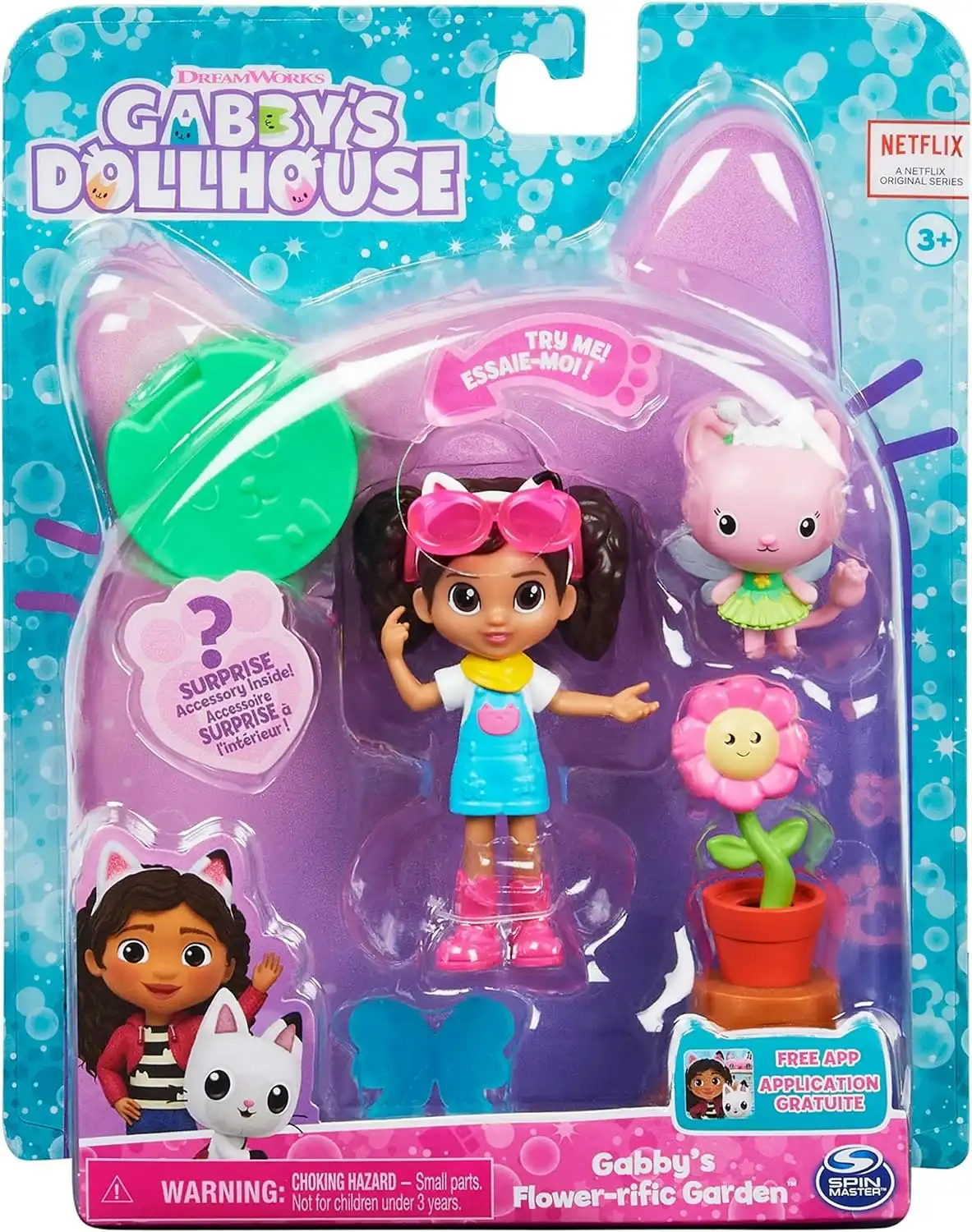 Gabby's Dollhouse Cat-tivity Pack Flower-rific Garden