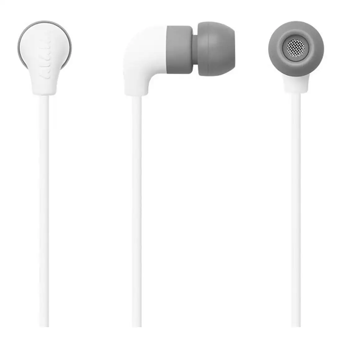 AIAIAI Pipe Earphones 3.5mm plug with Microphone - White