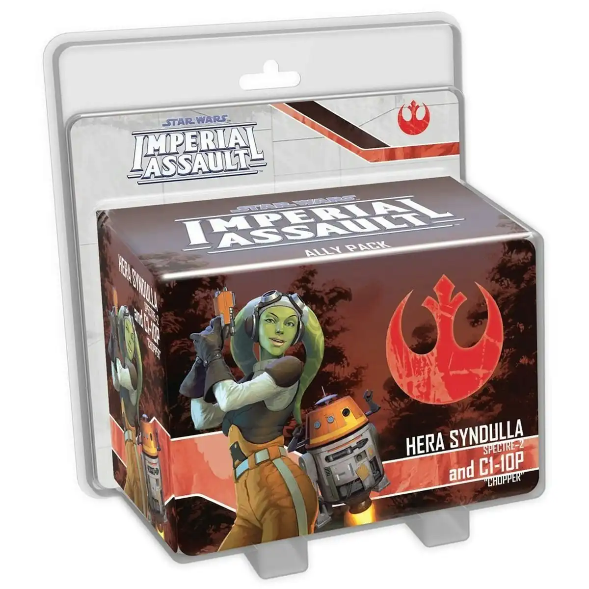 Star Wars Imperial Assault Hera Syndulla and C1-10P Ally Pack