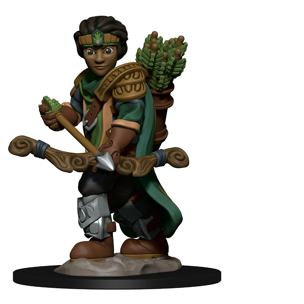 Wizkids Wardlings RPG Figures Boy Ranger and Wolf