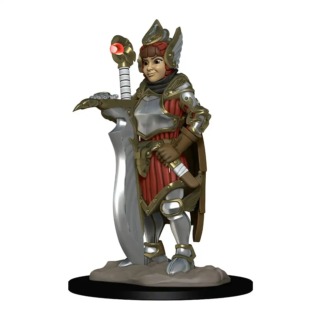 Wizkids Wardlings RPG Figures Girl Fighter & Hunting Falcon