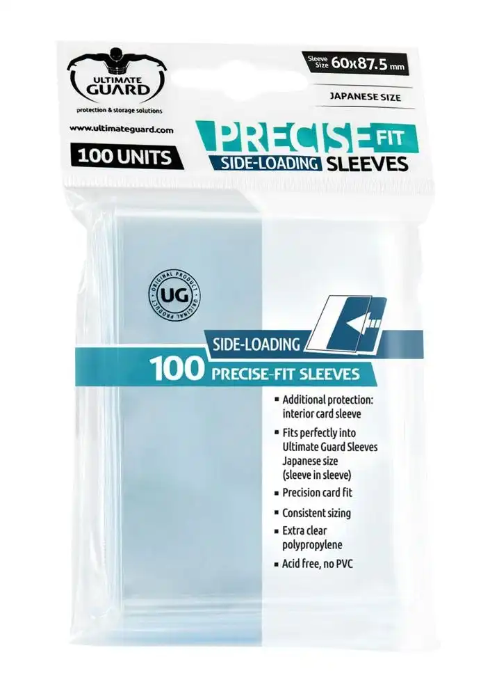 Ultimate Guard Precise-Fit Sleeves Side Loading Japanese Size (100)