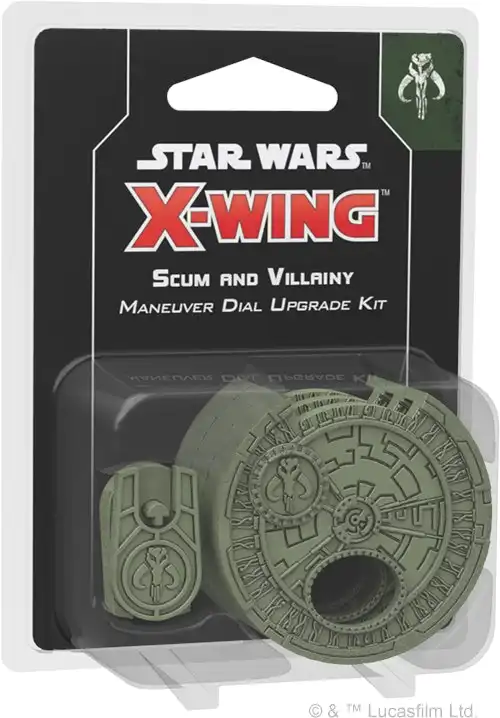 Star Wars X-Wing 2nd Edition Scum and Villainy Maneuver Dial Upgrade Kit