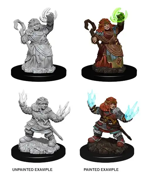 Pathfinder Battles Deep Cuts Female Dwarf Summoner