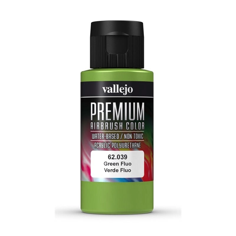 Vallejo Premium Colour - Fluorescent Green 60 ml