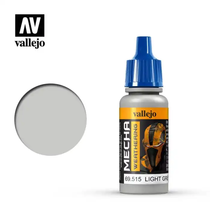 Vallejo Mecha Colour - Light Grey Wash 17ml