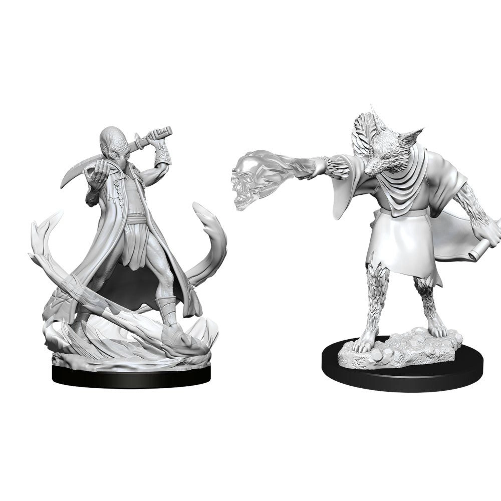 D&D Nolzurs Marvelous Unpainted Miniatures Arcanaloth and Ultroloth