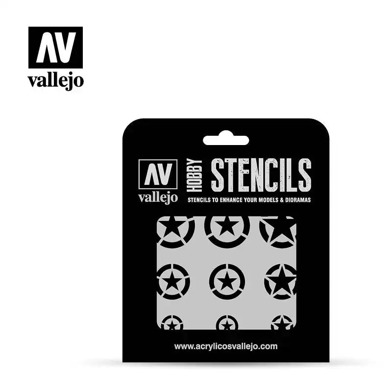 Vallejo Stencils - Air Markings - USAF Markings