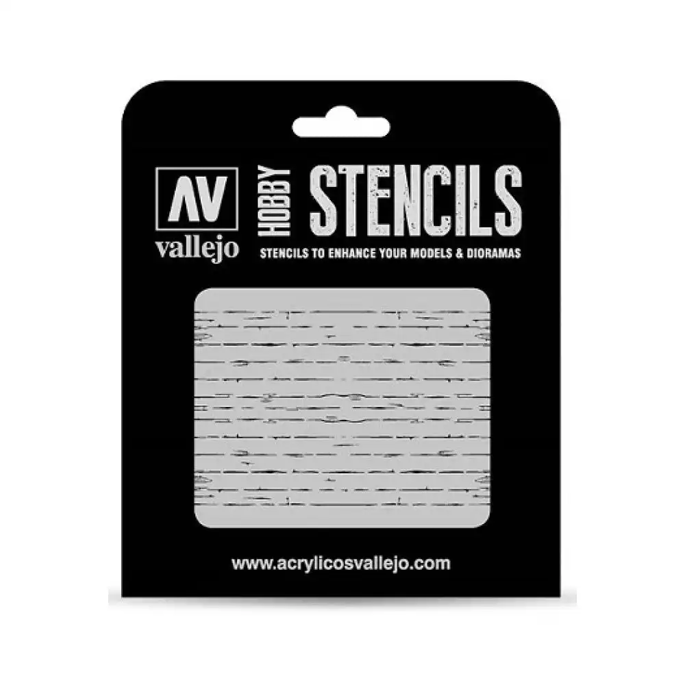 Vallejo Stencils - Texture Effects - Wood Texture Num. 1