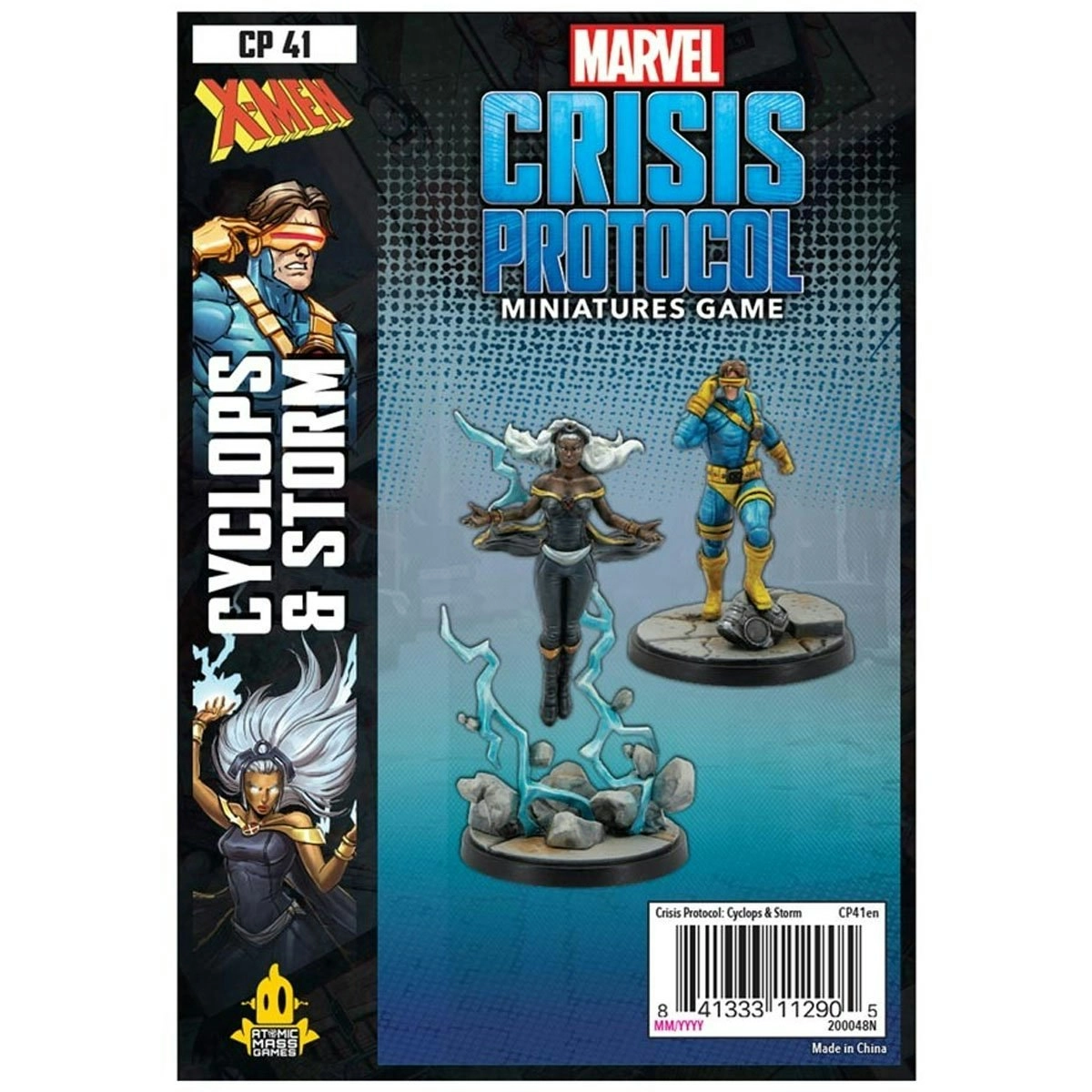 Marvel Crisis Protocol Miniatures Game Cyclops and Storm