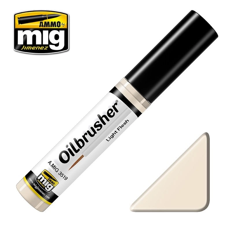 Ammo By Mig Oilbrusher Light Flesh