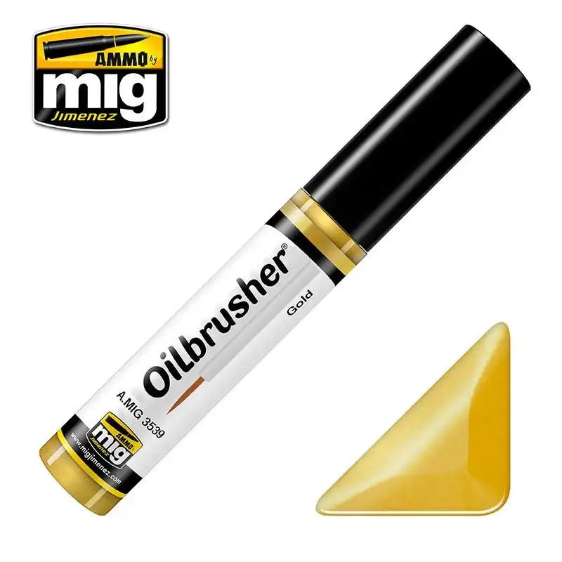 Ammo By Mig Oilbrusher Gold