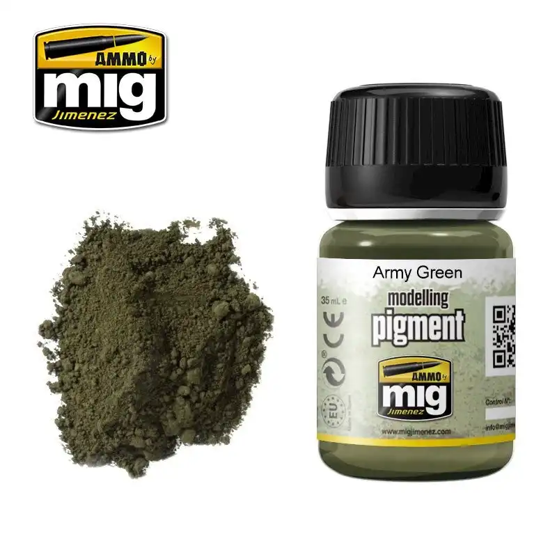 Ammo By Mig Pigments Army Green 35ml