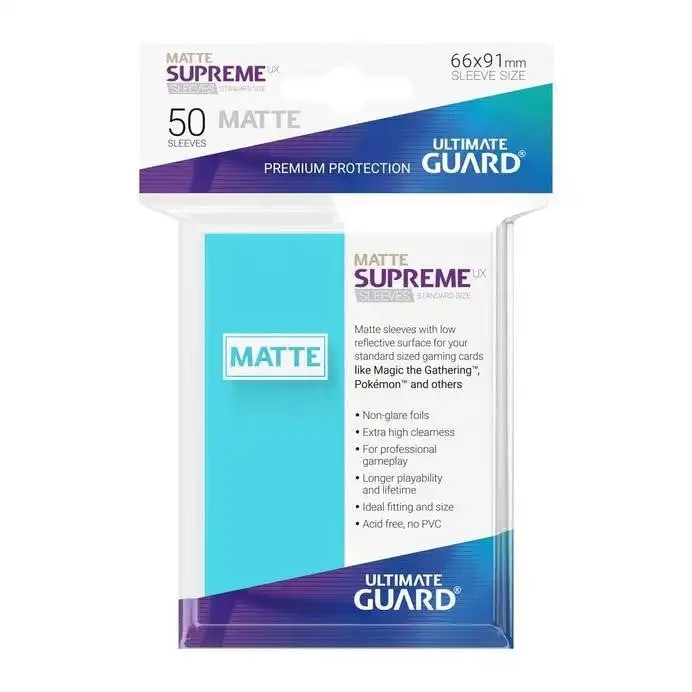 Ultimate Guard Supreme UX Standard Size Aquamarine (50)