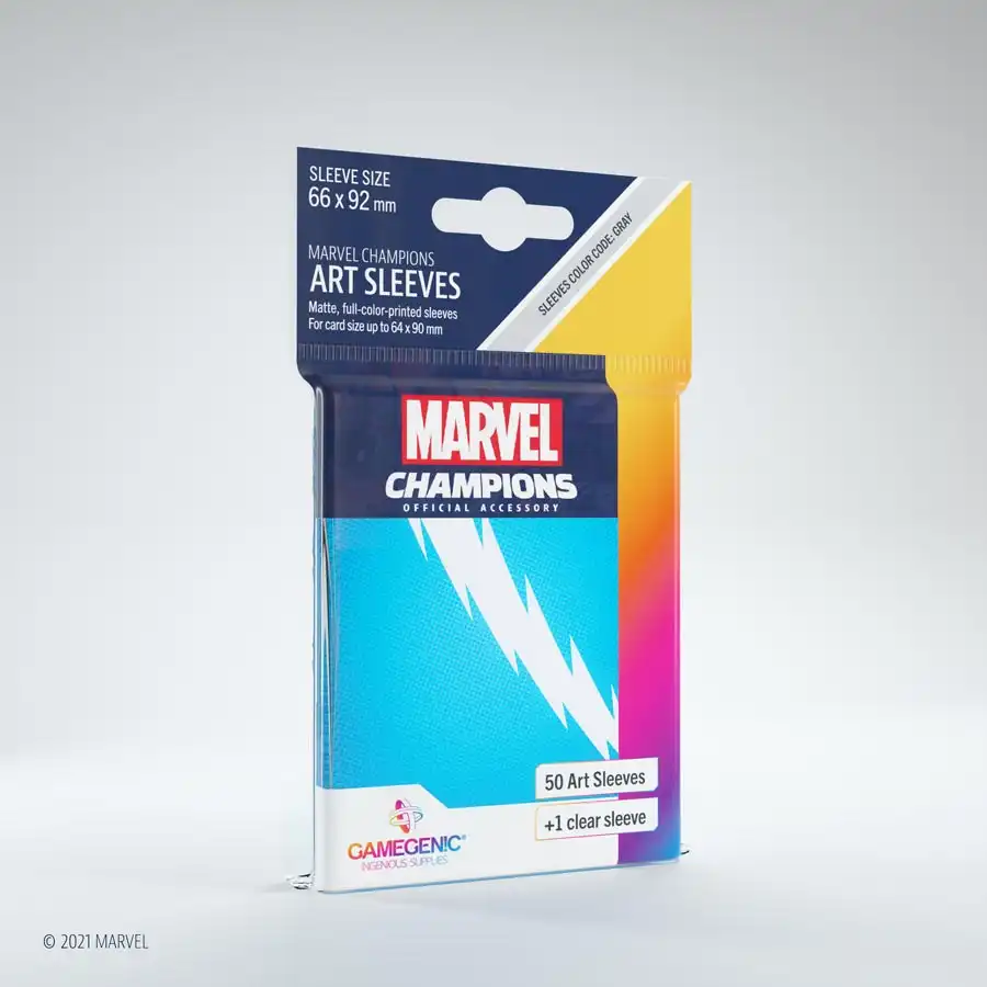 Gamegenic Marvel Champions Art Sleeves Quicksilver