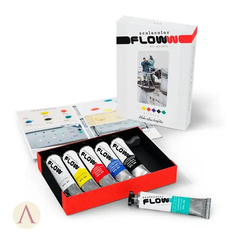 Scale 75 Scalecolor Floww Primary Paint Set