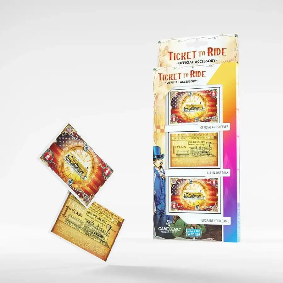 Gamegenic Ticket to Ride Art Sleeves