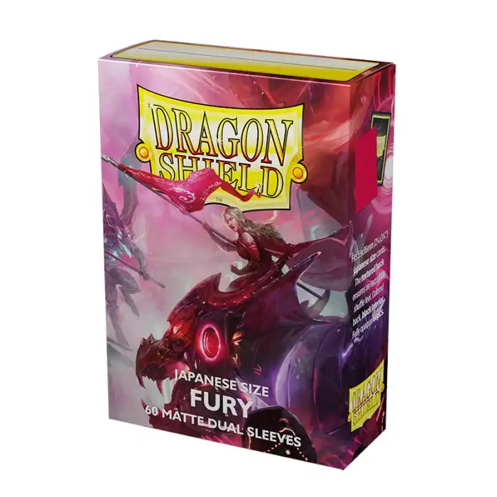 Sleeves - Dragon Shield Japanese - Box 60 - Dual Matte Fury