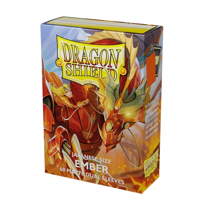 Sleeves - Dragon Shield Japanese - Box 60 - Dual Matte Ember