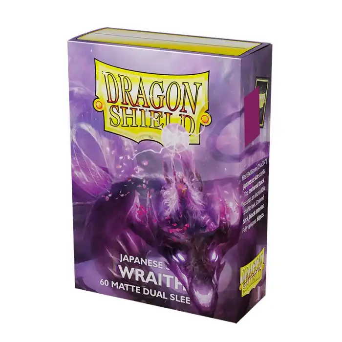 Sleeves - Dragon Shield Japanese - Box 60 - Dual Matte Wraith