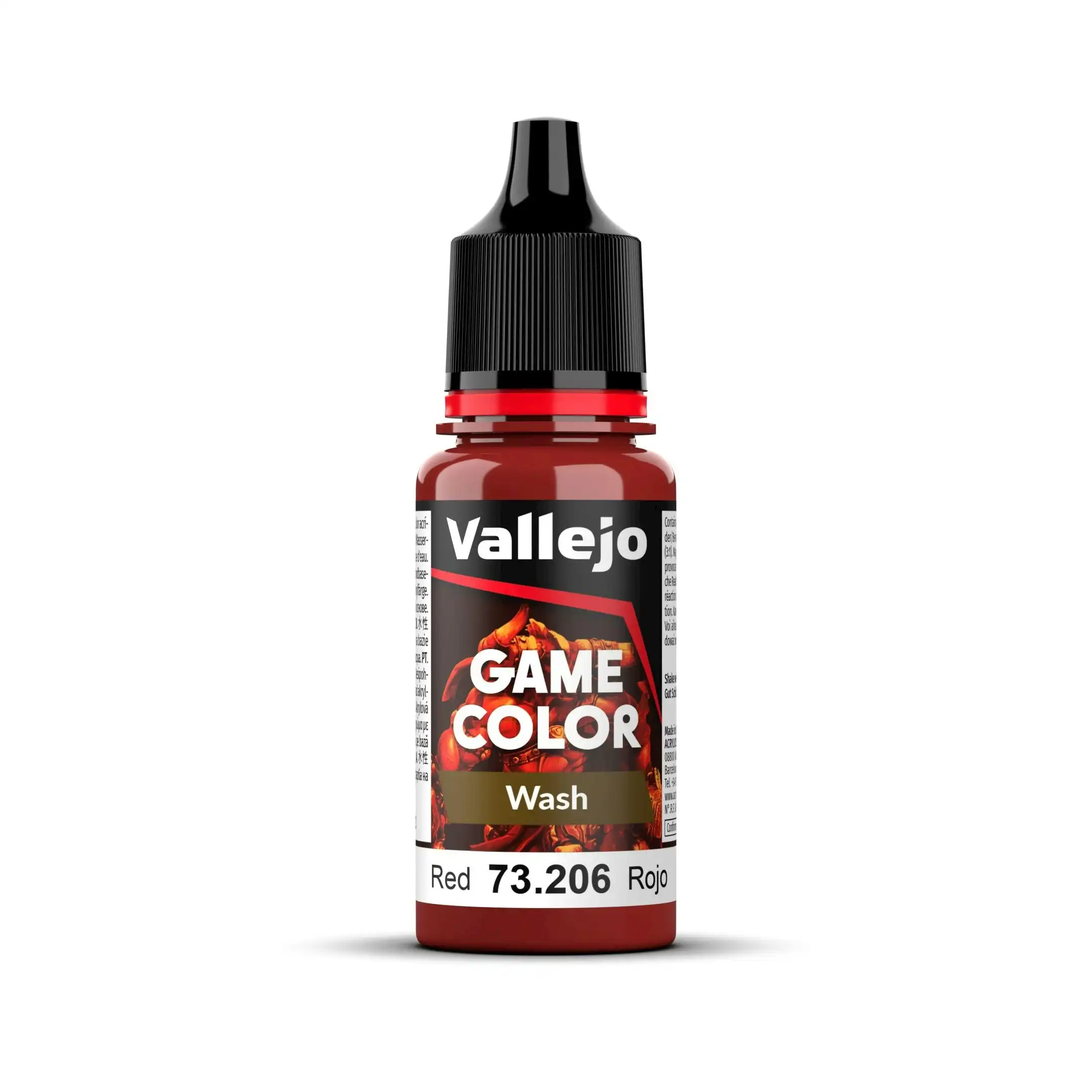 Vallejo Game Colour - Wash - Red  18ml