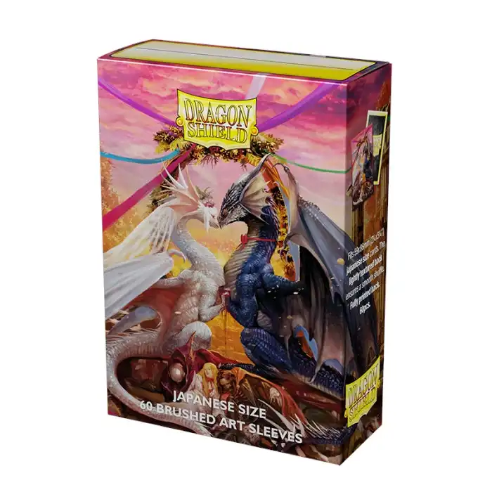 Sleeves - Dragon Shield Japanese - Box 60 - ART Sleeves - Valentine Dragon 2023