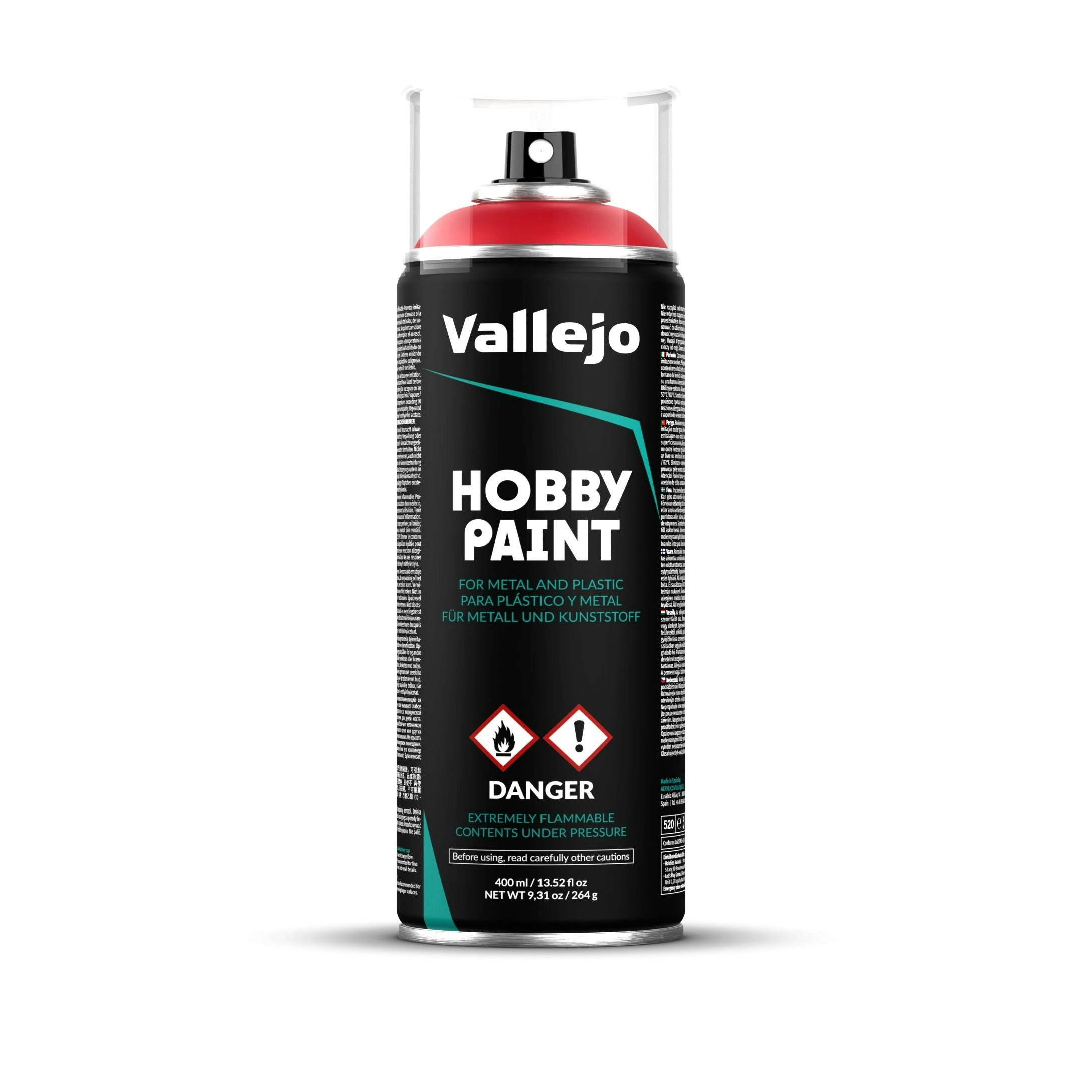 Vallejo Aerosol - Bloody Red 400ml