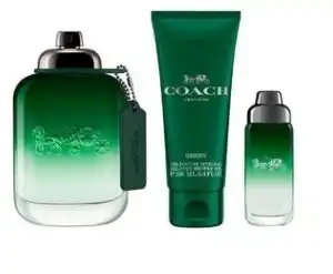 Coach New York Green EDT 100ml Gift Set