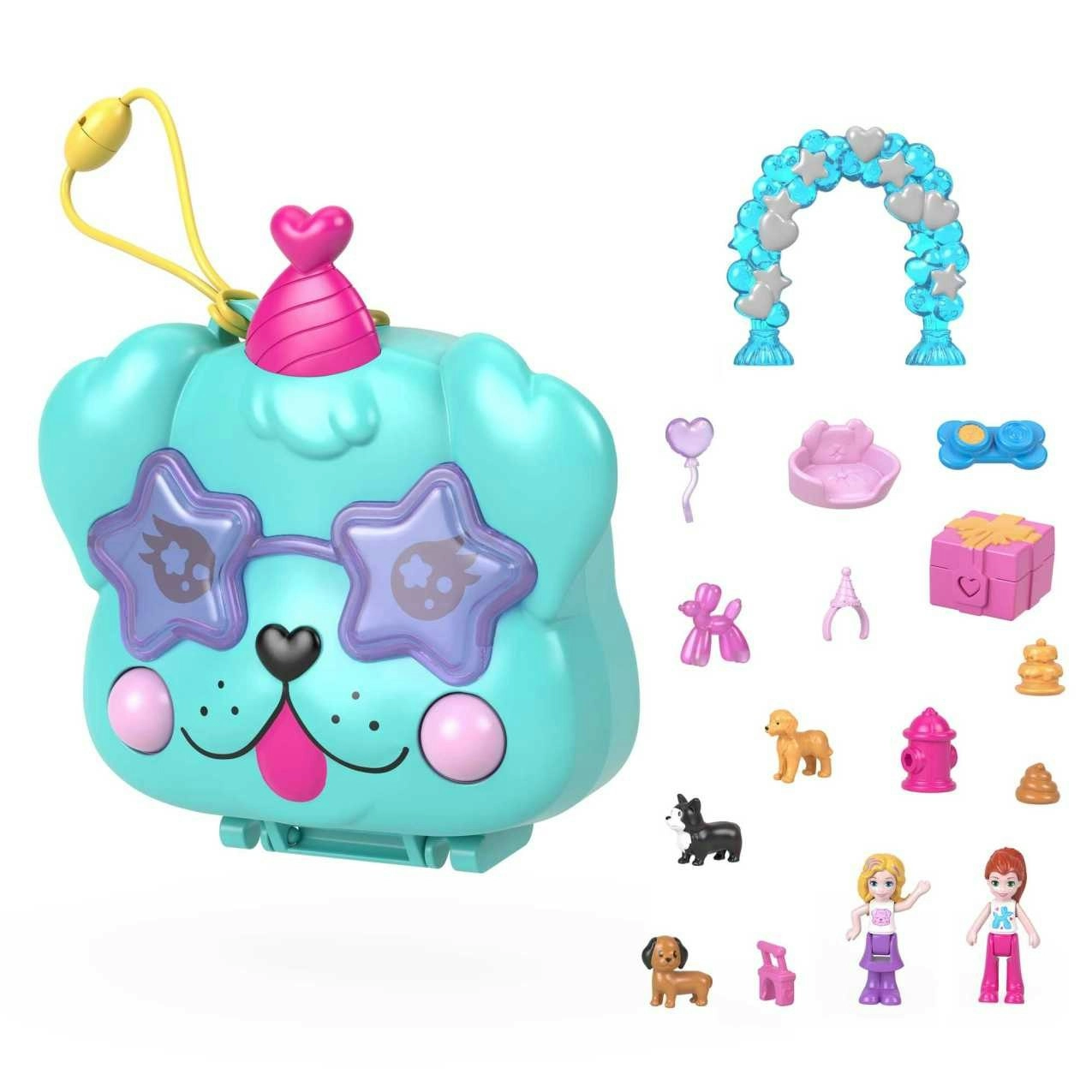 Polly Pocket - Doggy Birthday Bash Compact