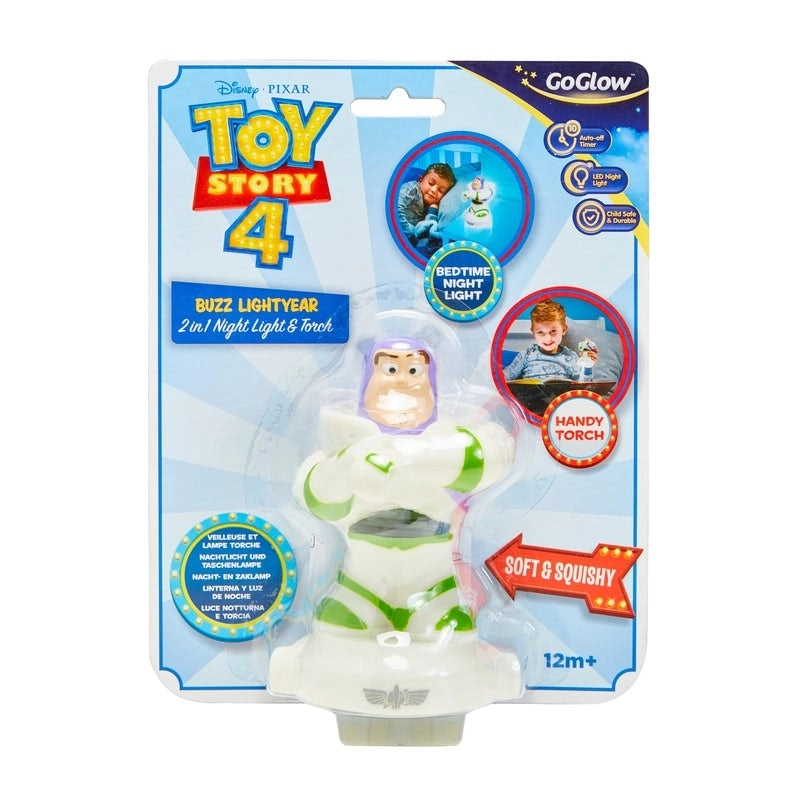 Toy Story 4 Go Glow Buzz Lightyear Night Light 2 In I