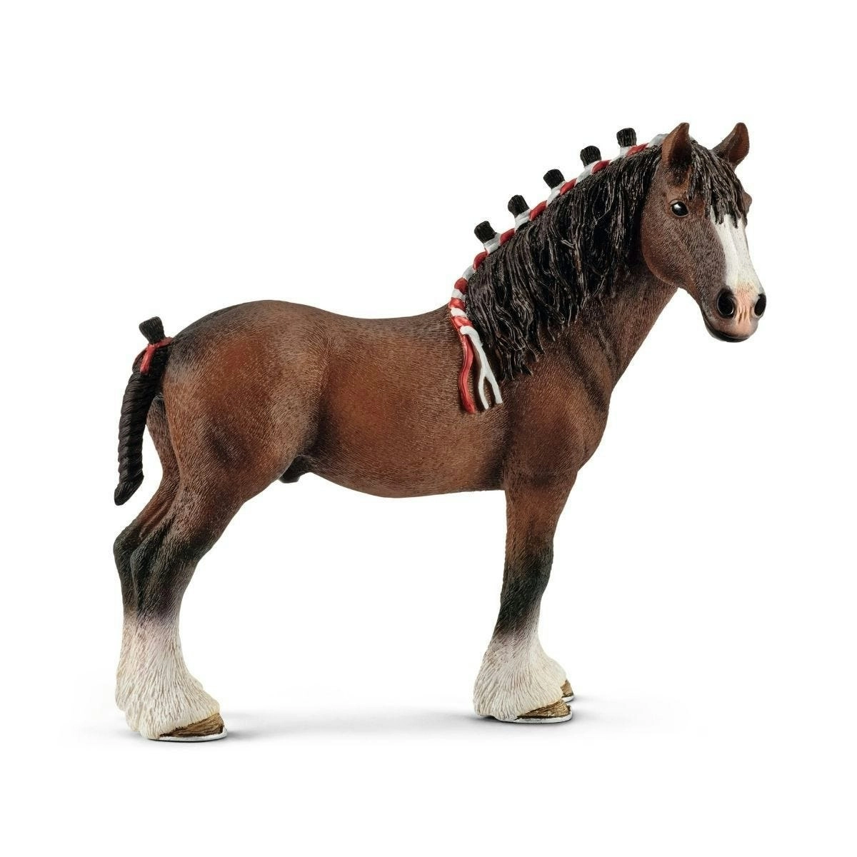 Schleich - Clydesdale Gelding  Farm World Animal Figurine