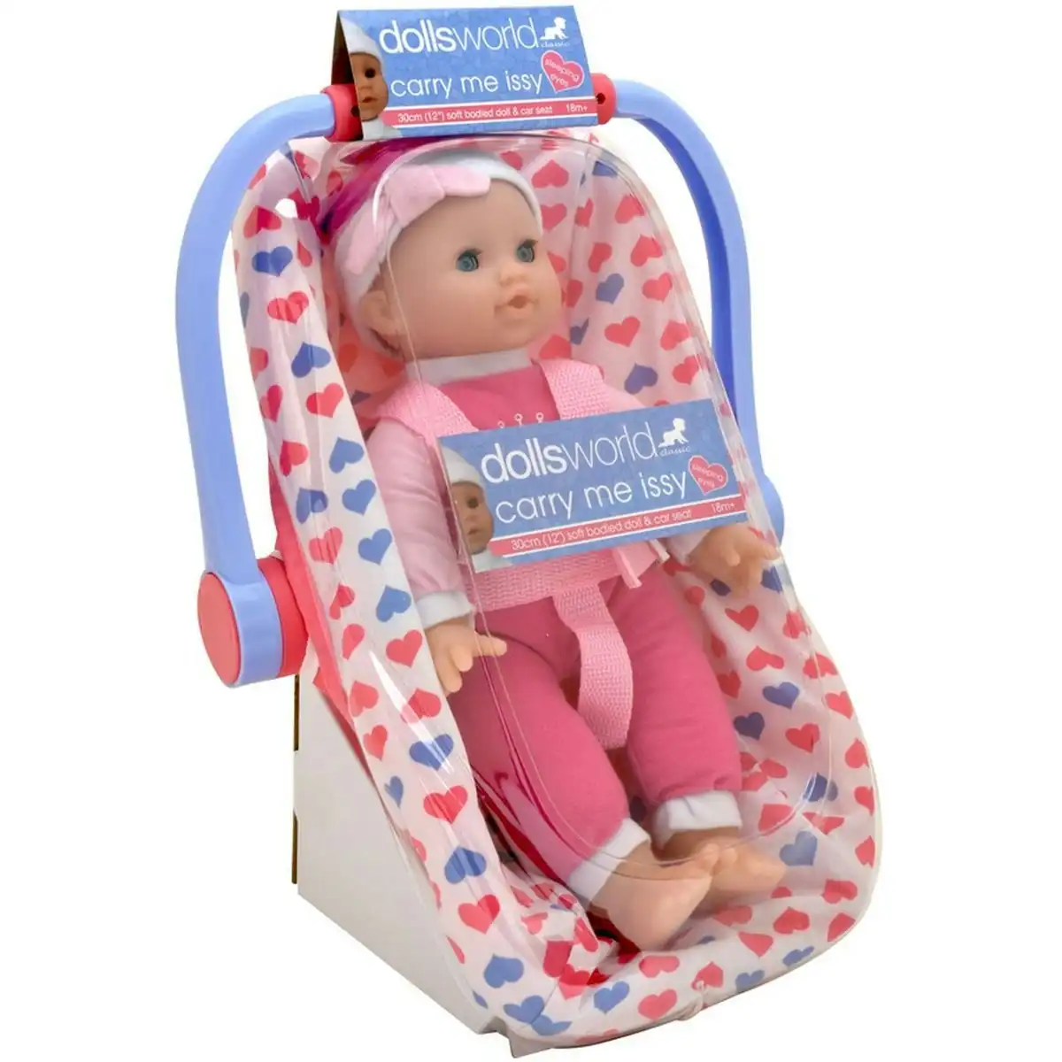 DollsWorld - Car Seat Carry Me Issy 30cm