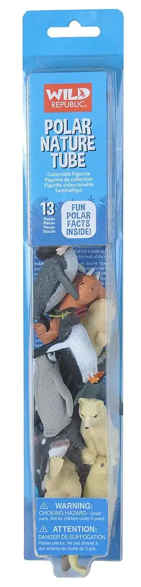 Wild Republic Polar Figurines Nature Tube