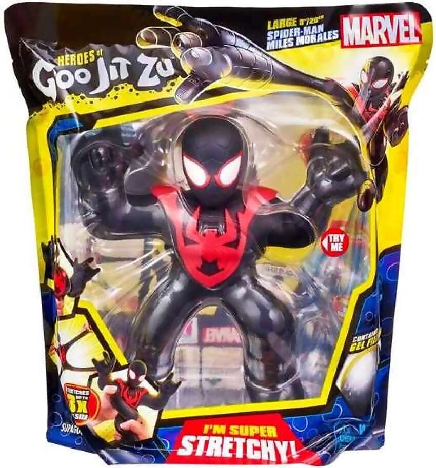 Heroes Of Goo Jit Zu - Marvel Hero Pack- Miles Morales Hero Vs Series 5 - 20cm