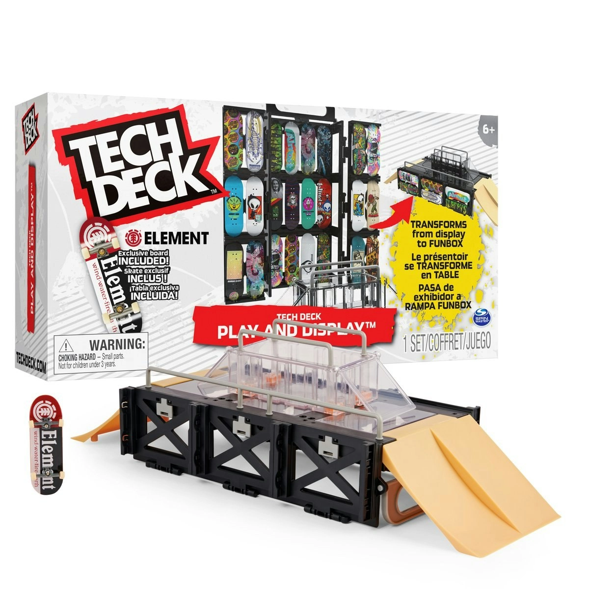 Tech Deck - Play And Display Set