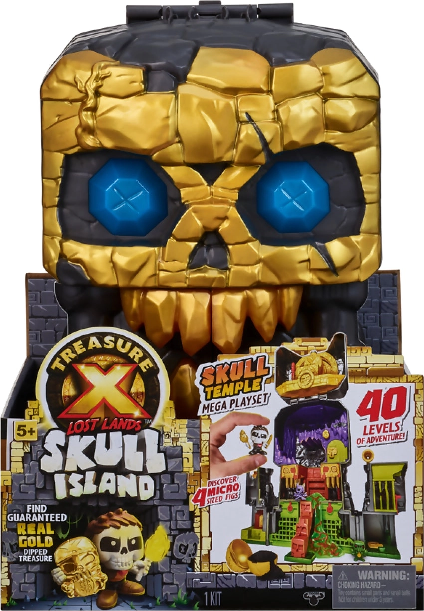 Treasure X - Lost Lands Skull Island Temple Mega Playset