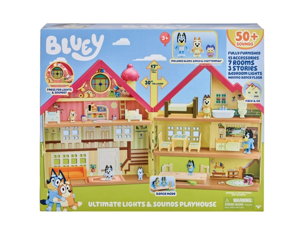 Bluey - S7 Ultimate Lights & Sounds Playhouse