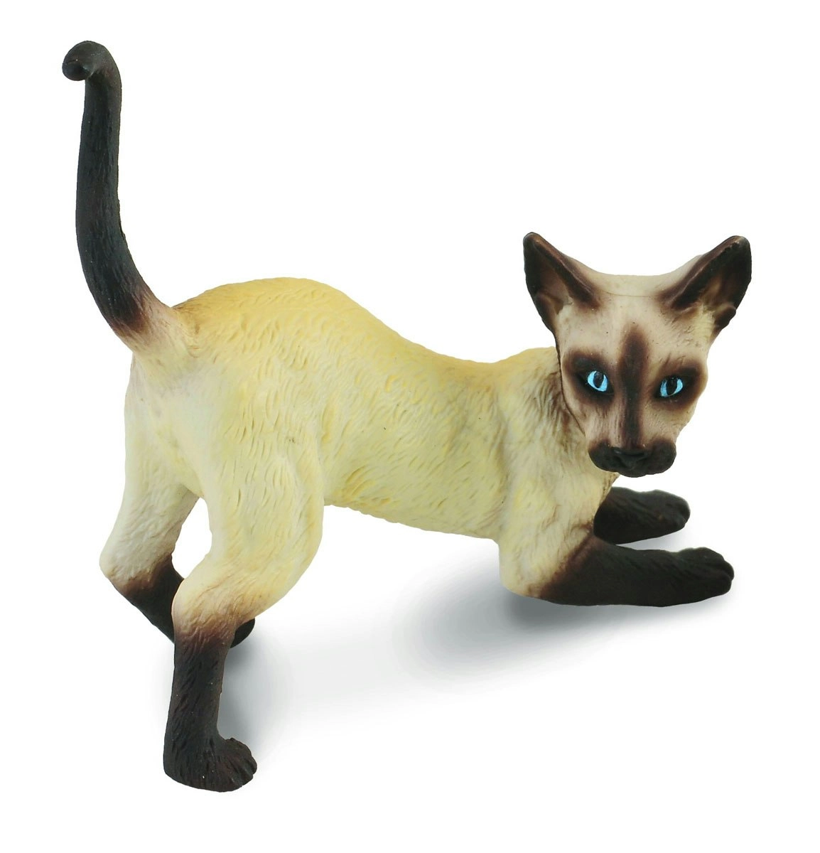 Collecta - Siamese Cat Stretching Animal Figurine