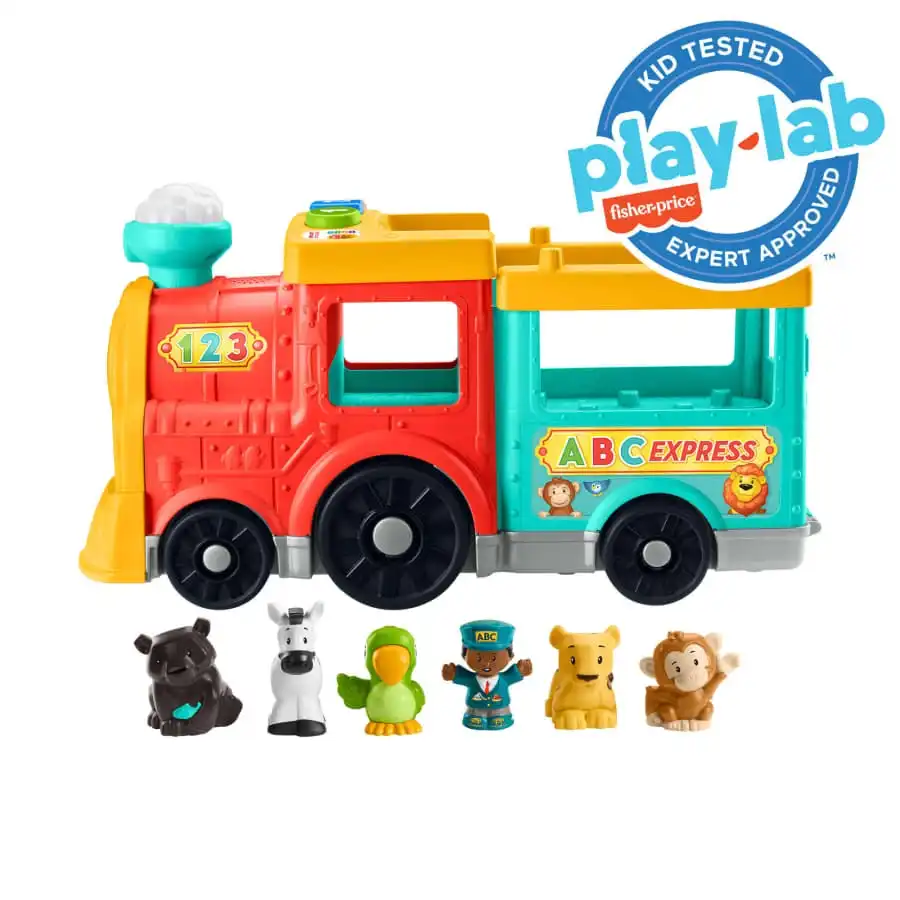 Fisher-Price - Little People Big ABC Animal Train