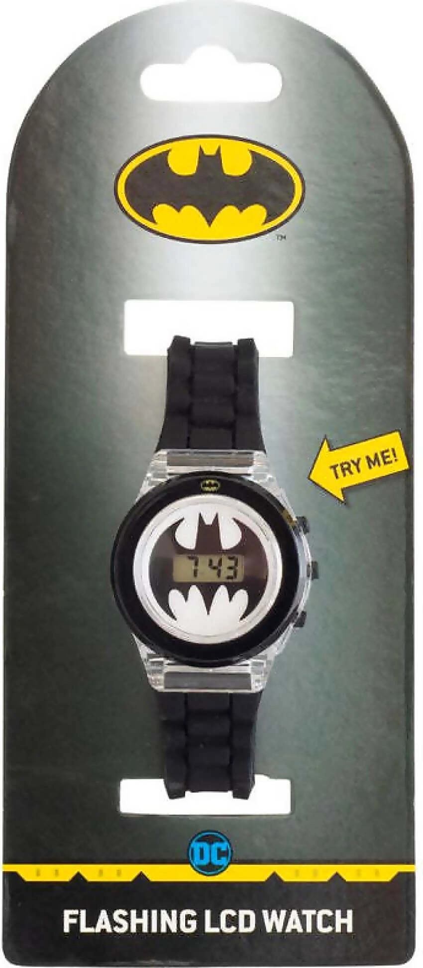 Digital Lcd Light Up Watch - Batman - You Monkey