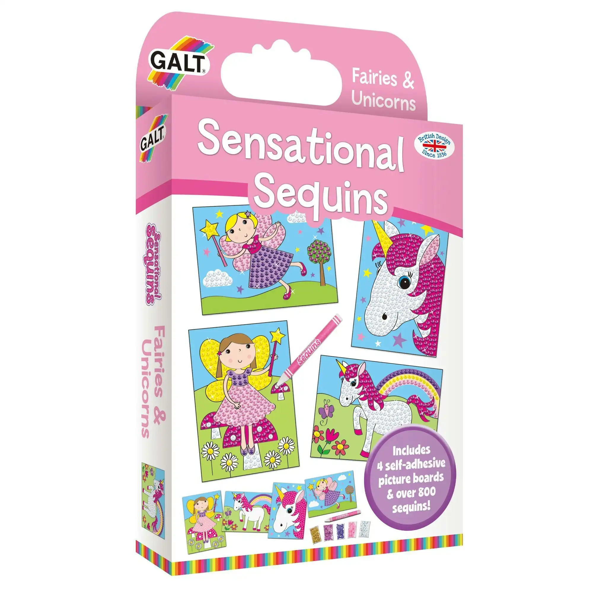 Galt - Fairies & Unicorns Sensational Sequins