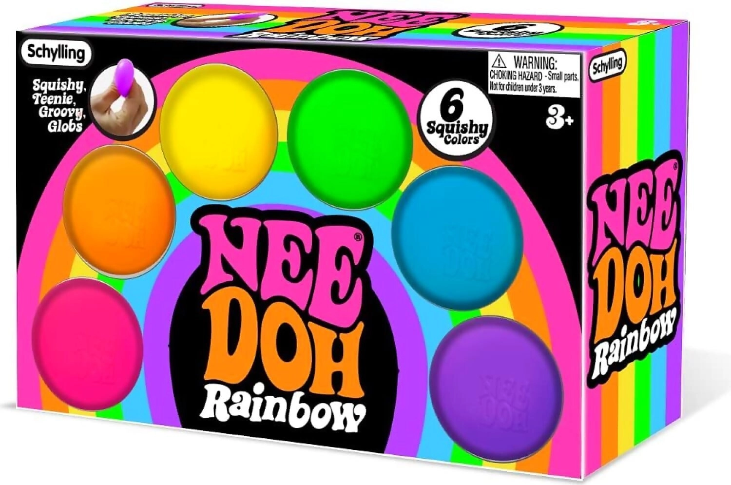 Schylling - Nee-doh Rainboh Teenie