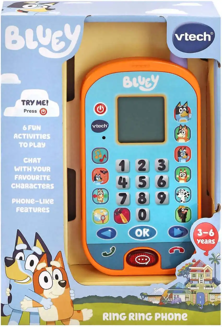 Vtech - Bluey Ring Ring Phone