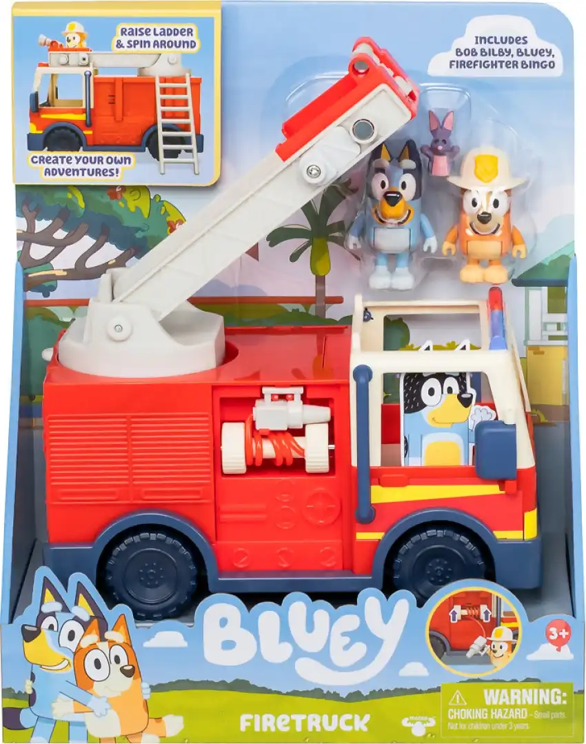 Bluey - Bluey Firetruck