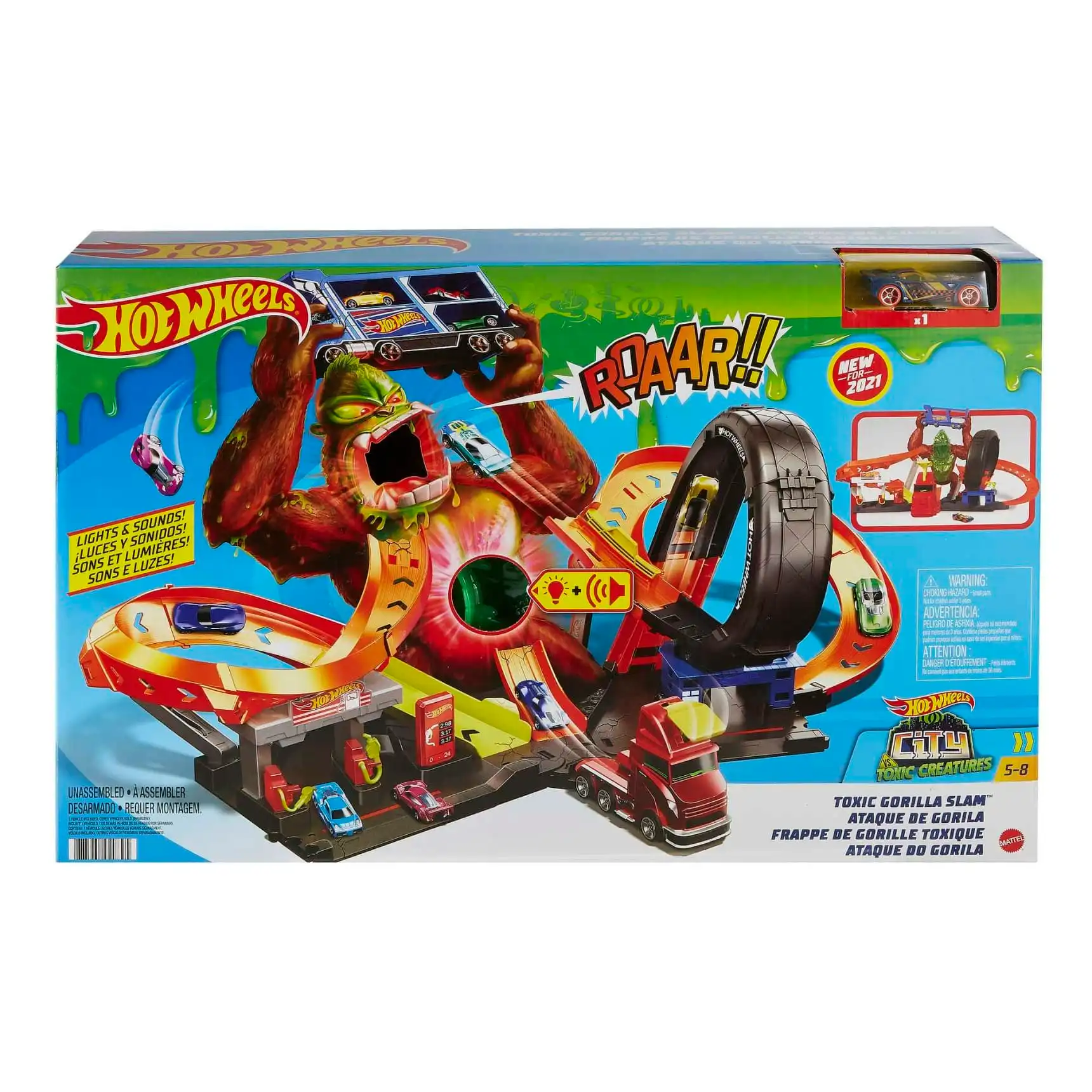 Hot Wheels® - Toxic Gorilla Slam