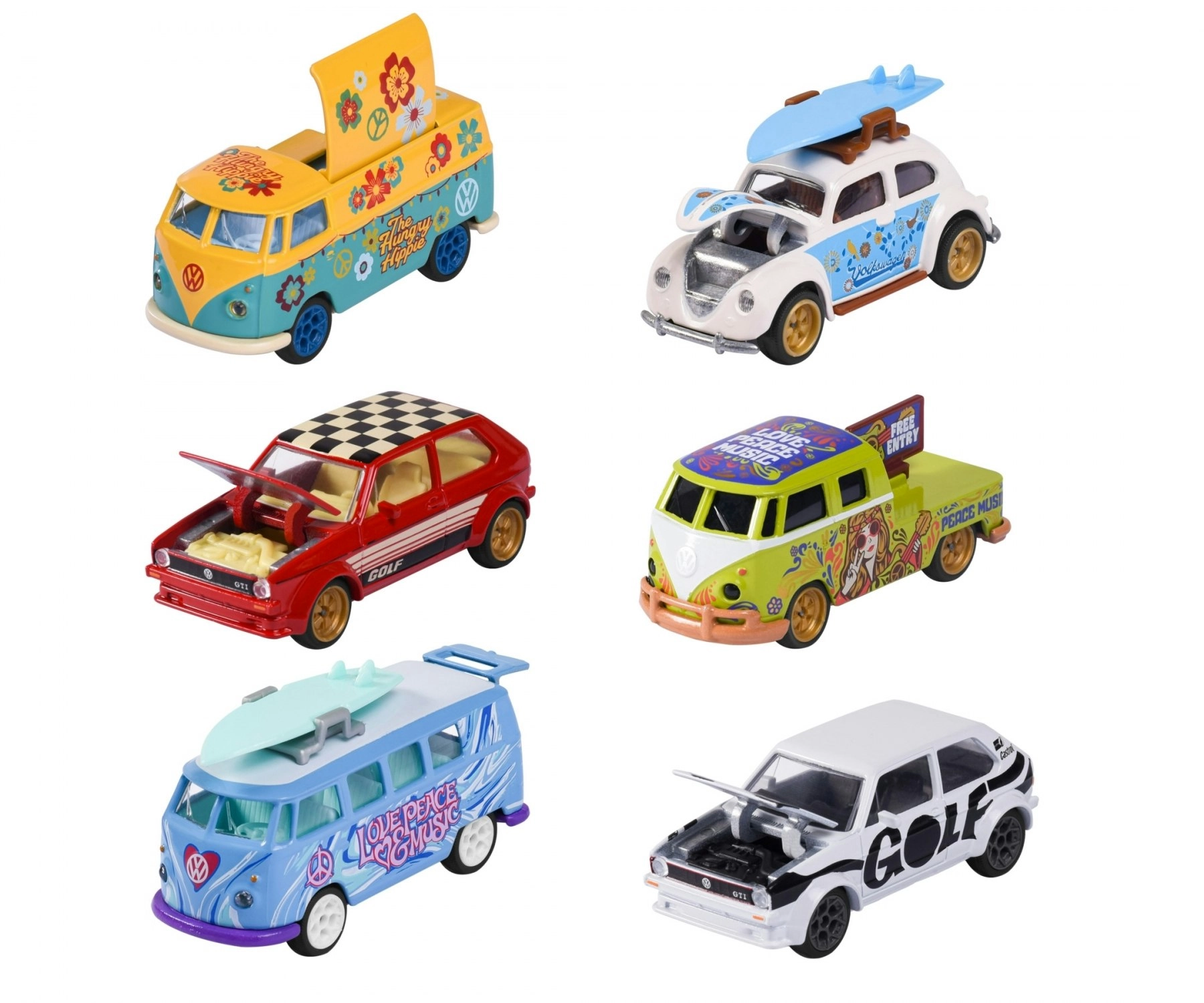 Majorette - Vw The Originals Deluxe Cars Assorted