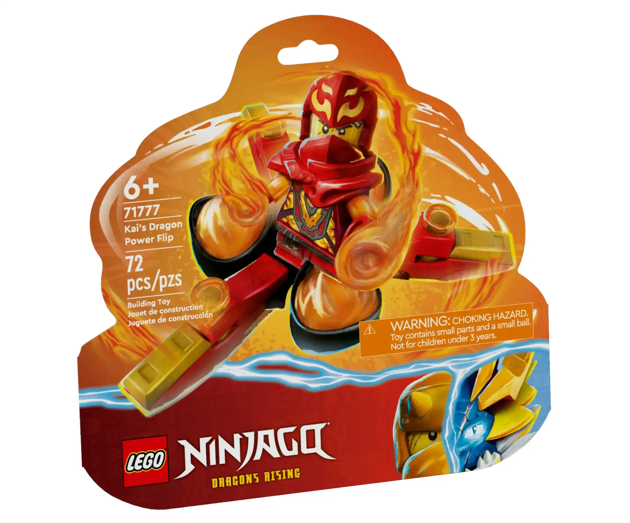 LEGO 71777 Kai’s Dragon Power Spinjitzu Flip - Ninjago